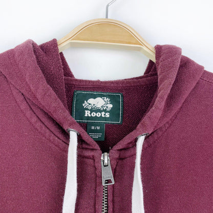 roots 2018 retro patches full zip hoodie