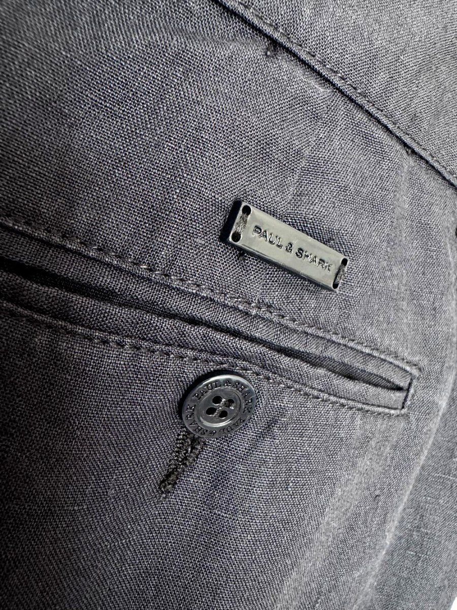 paul & shark 100% linen shorts | made in Italy - good market thrift store