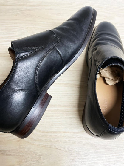 pegabo monk strap leather shoes - good market thrift store