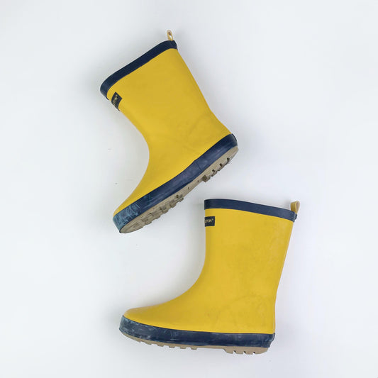 pendleton yellow rain boots - size 2