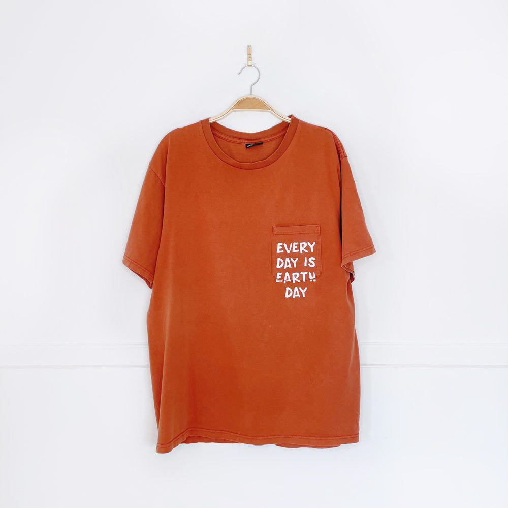 vintage penmans x earth activist arizona pocket tee