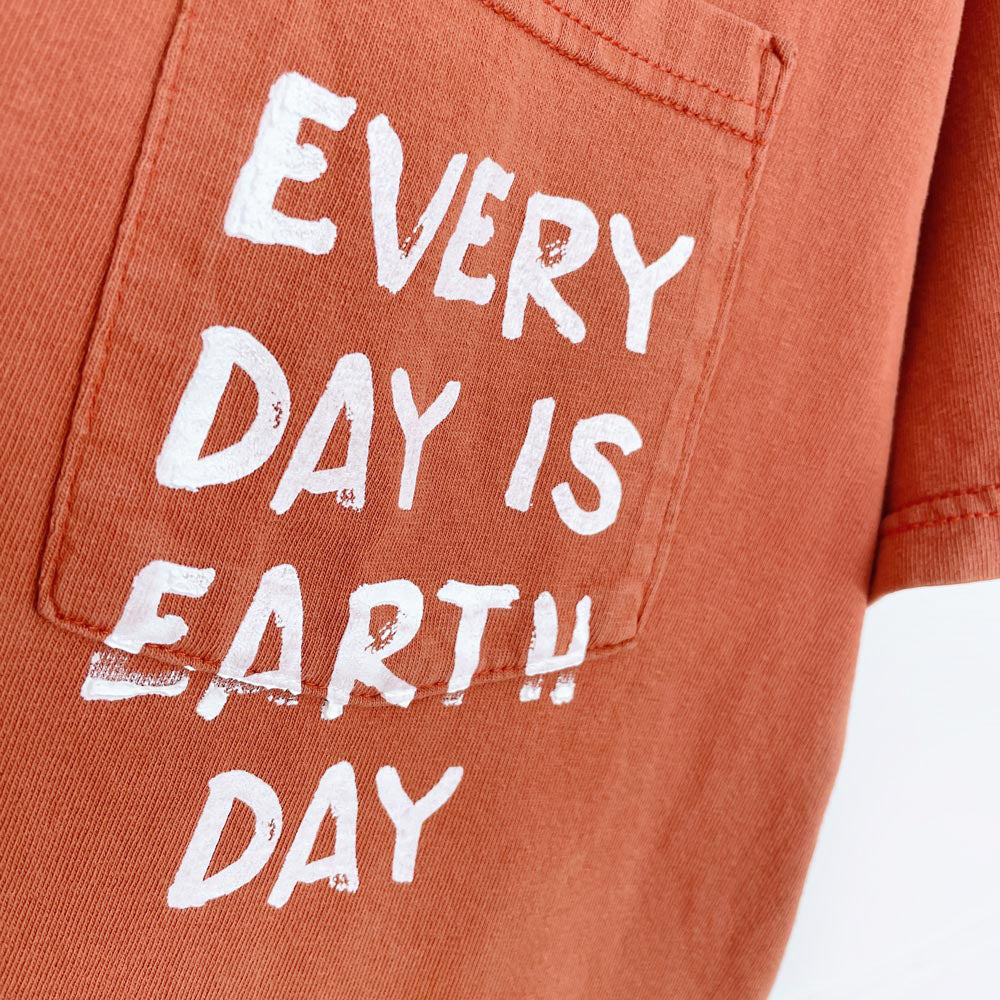 vintage penmans x earth activist arizona pocket tee