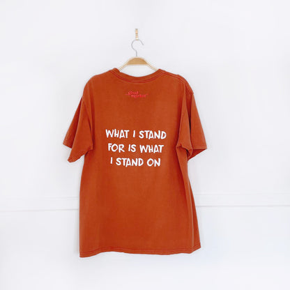 vintage penmans x earth activist arizona pocket tee