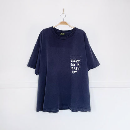 vintage 00 penmans x earth activist pocket tee