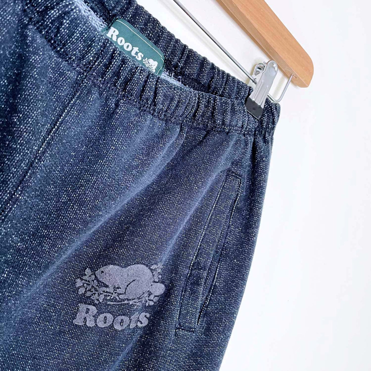 roots black pepper organic original sweatpant - size xs