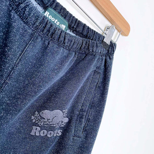 roots black pepper organic original sweatpant - size xs