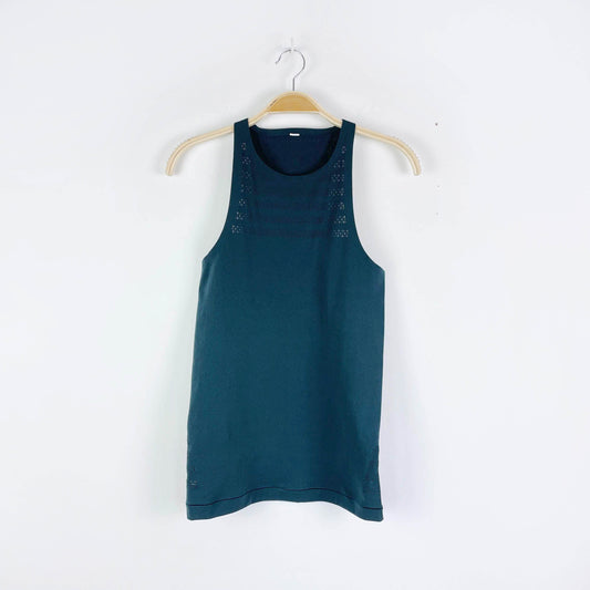 lululemon reveal tank aquamarine
