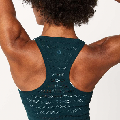 lululemon reveal tank aquamarine