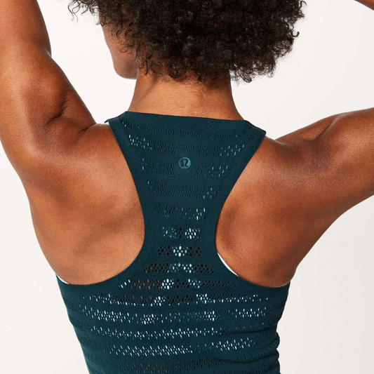 lululemon reveal tank aquamarine