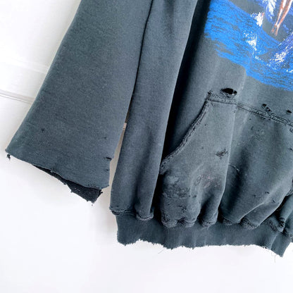 vintage 2004 pink floyd shine on you crazy diamond distressed hoodie