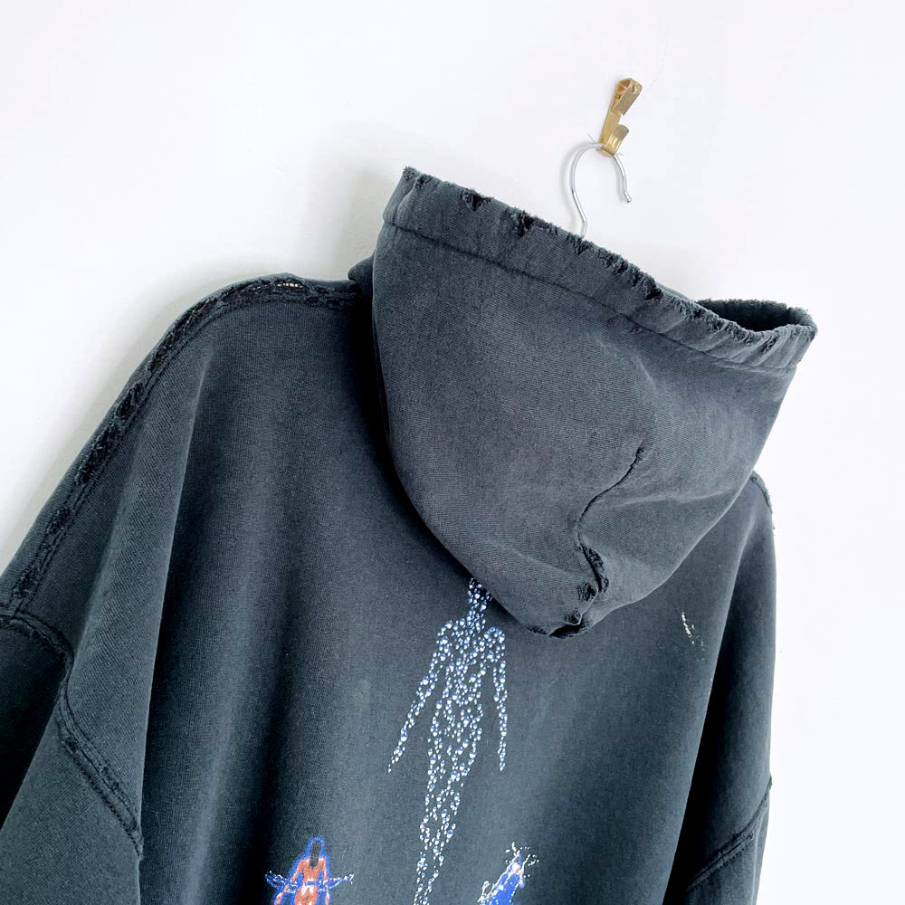 vintage 2004 pink floyd shine on you crazy diamond distressed hoodie