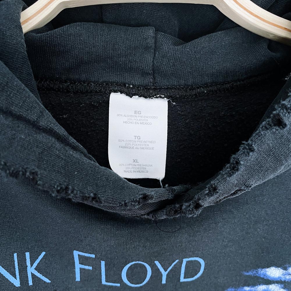 vintage 2004 pink floyd shine on you crazy diamond distressed hoodie