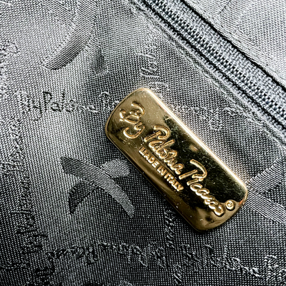 vintage paloma picasso black leather bolide bag