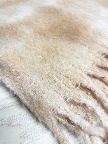 pieces super soft tassel scarf - good market thrift store