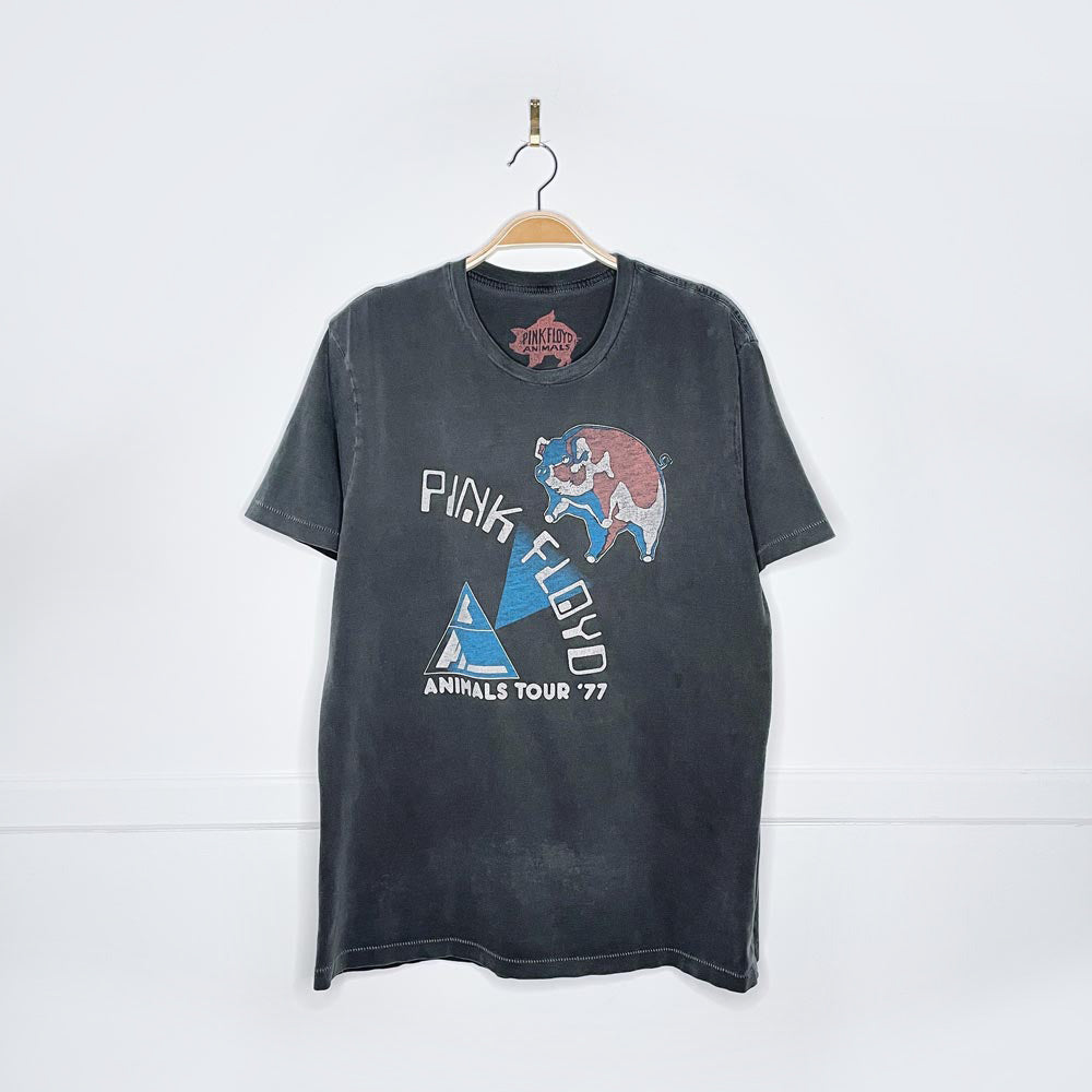 pink floyd animals tour 77 lucky brand tee