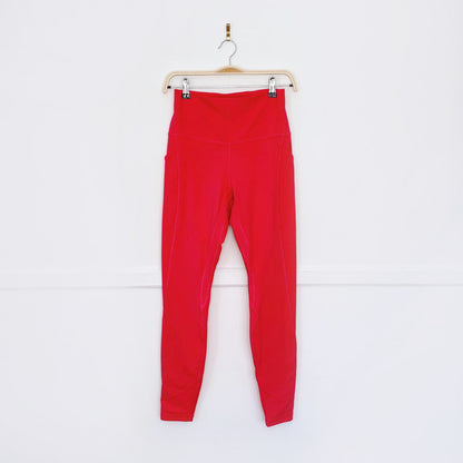 lululemon 2023 align high rise pocket tights nulu | lip gloss