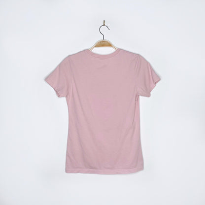 nirvana pink smiley tee