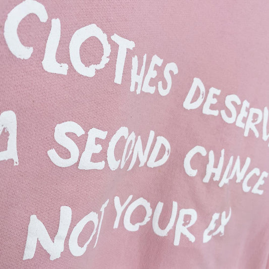 vintage 80s x earth activist fleece crew