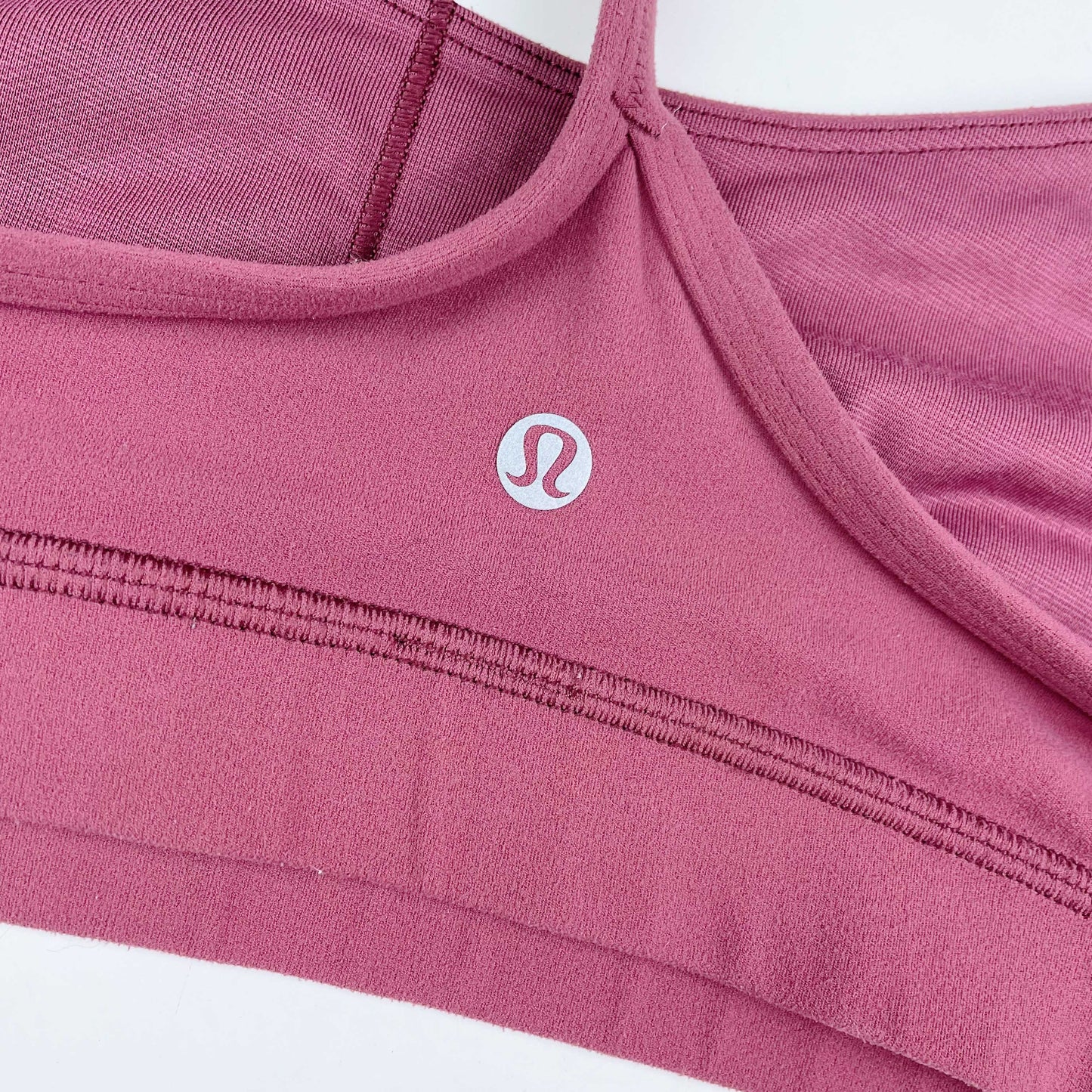 lululemon 2019 flow y bra nulu star ruby - size 6