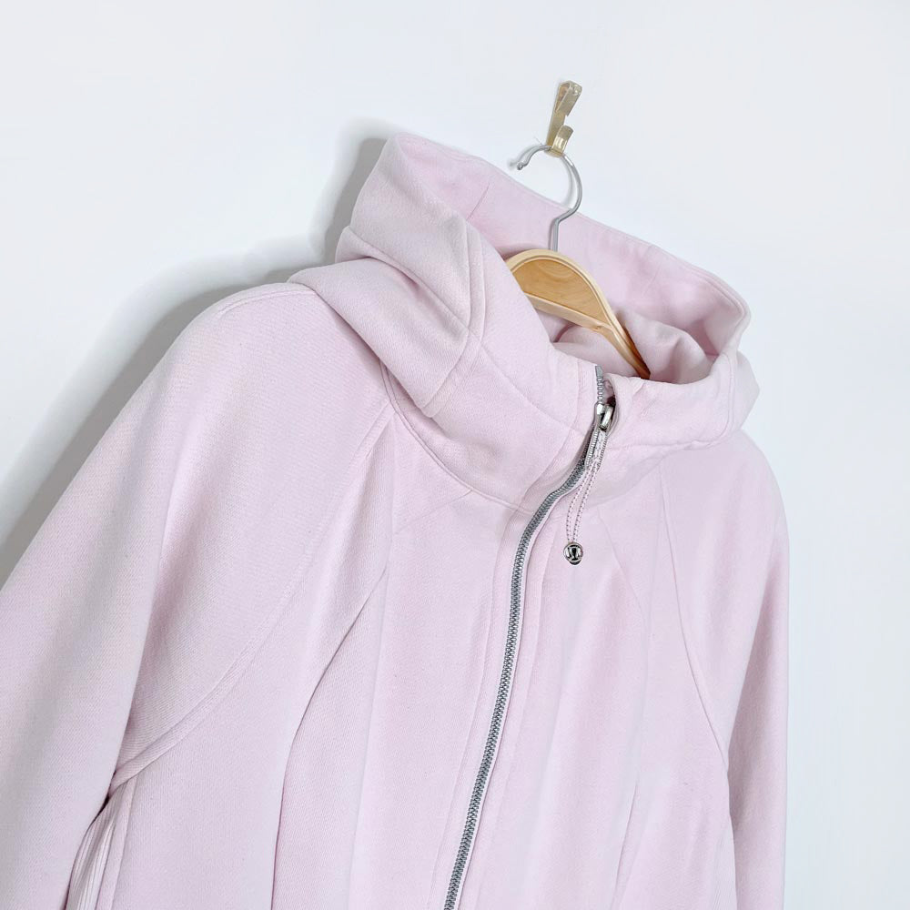 lululemon 2018 scuba hoodie full zip light cotton fleece