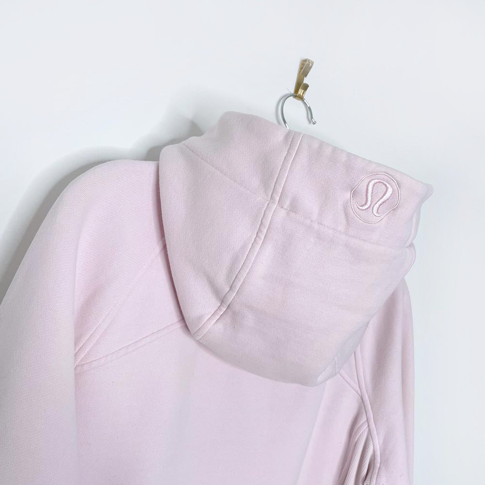 lululemon 2018 scuba hoodie full zip light cotton fleece