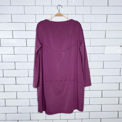 lululemon 2022 back in action long sleeve dress - size large