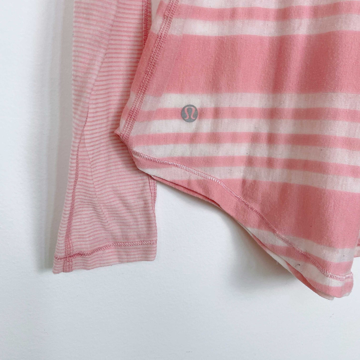 lululemon pink coral digni long sleeve - size small