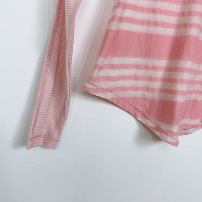 lululemon pink coral digni long sleeve - size small