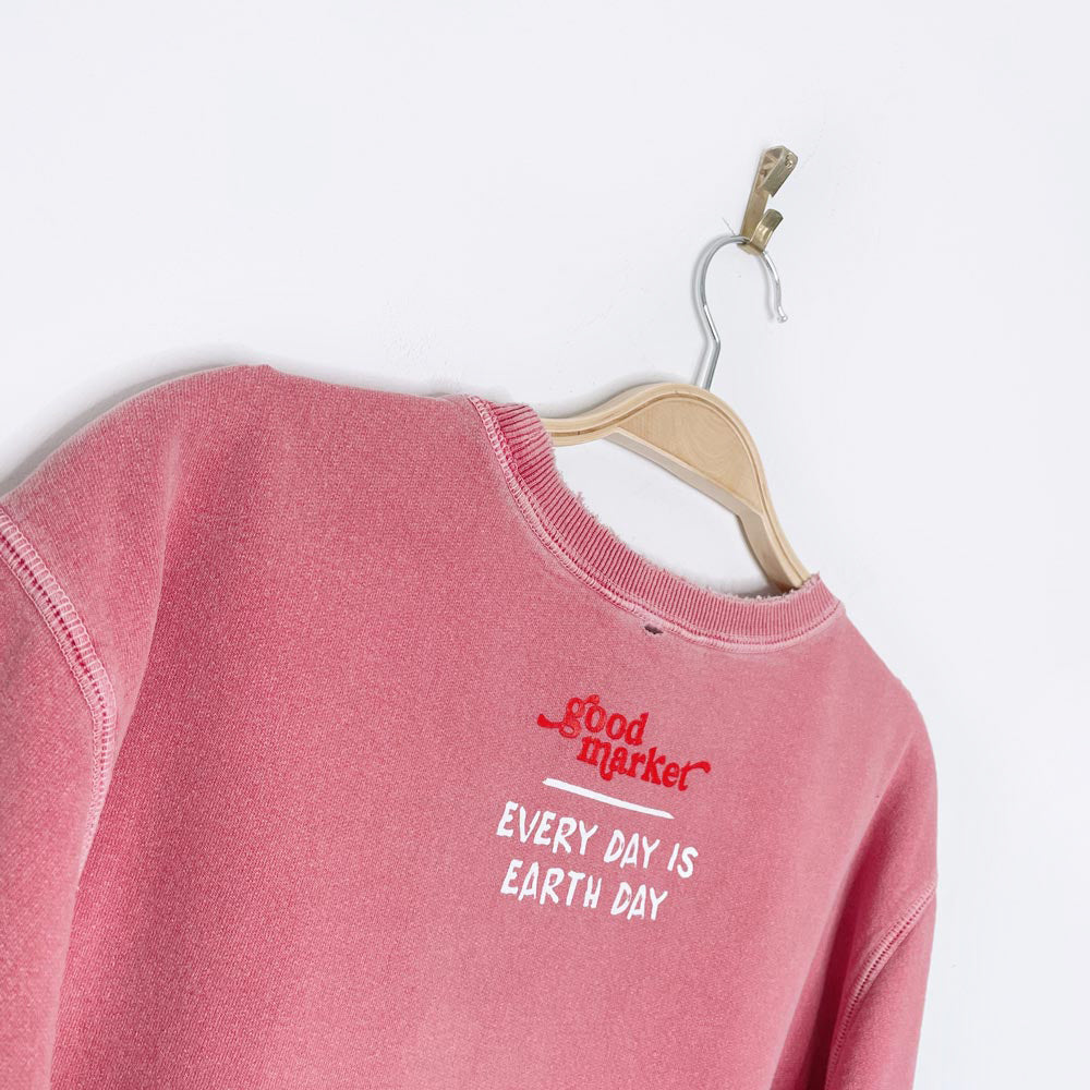 vintage 00s NR x earth activist faded cottage crew