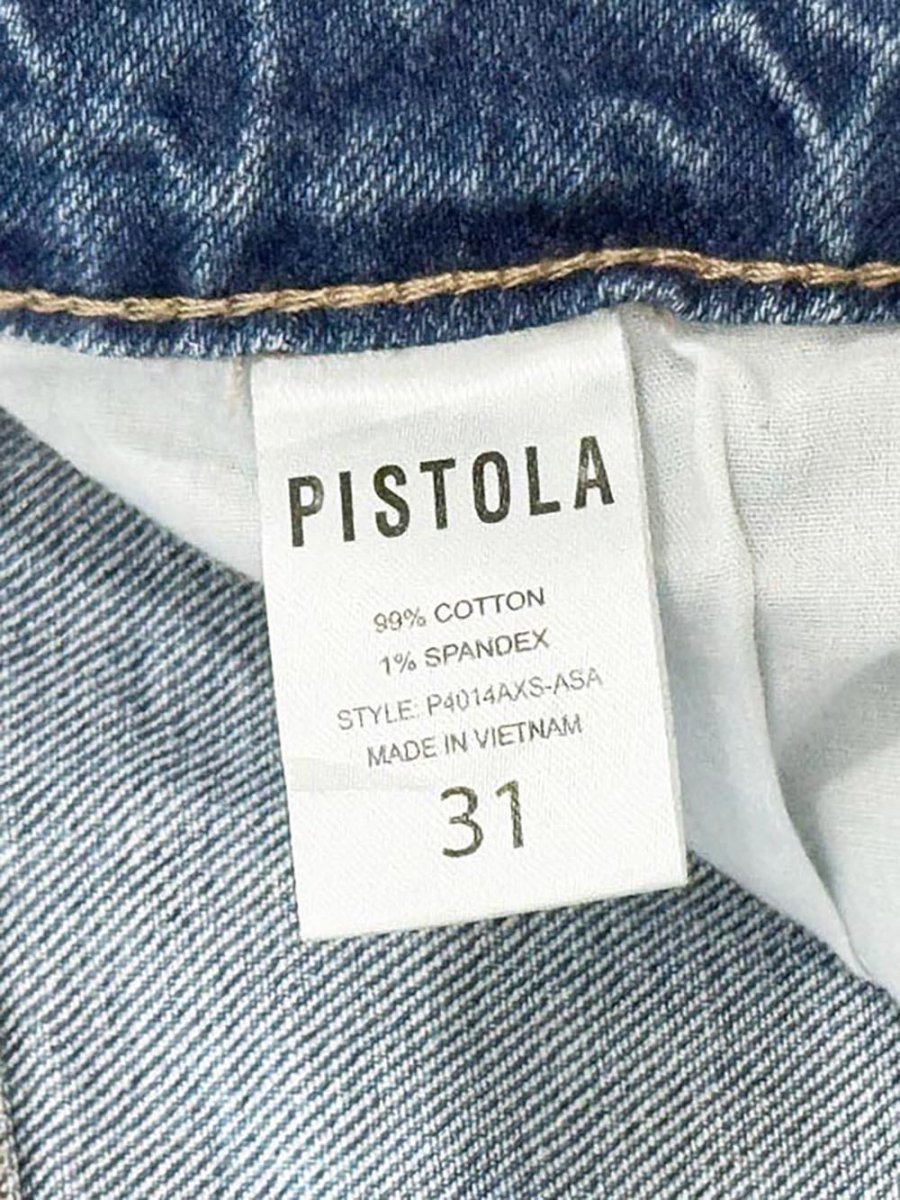 pistola cut off faded denim shorts | revolve - good market thrift store