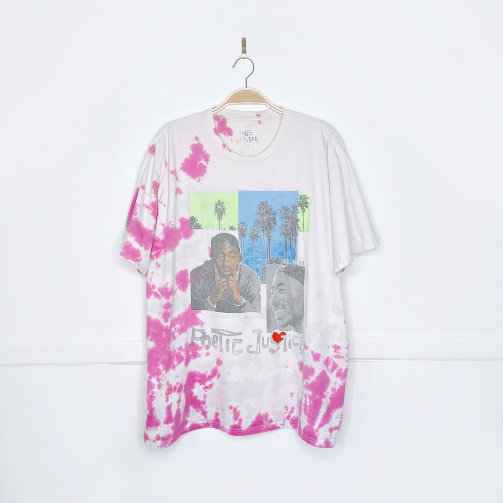 poetic justice a street romance tie dye tee