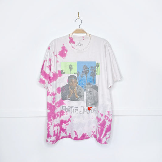 poetic justice a street romance tie dye tee