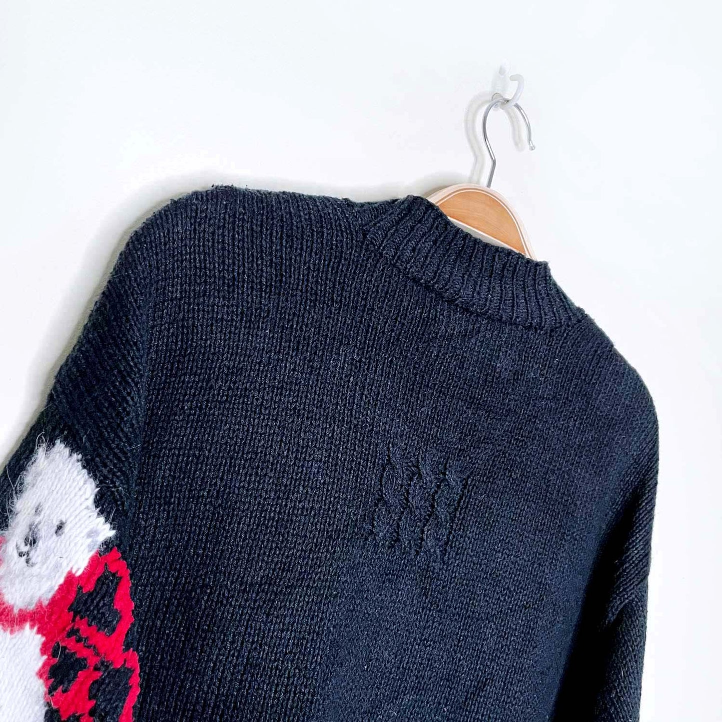 vintage 90's marissa christina polar bear cubs knit sweater - size large