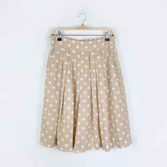vintage two roads polka dot bermuda shorts