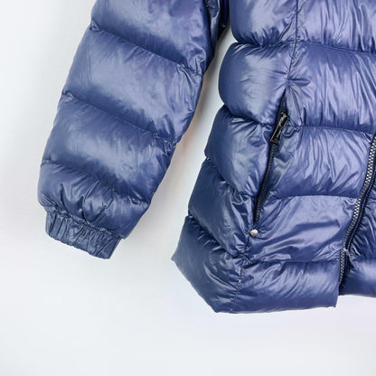 polo ralph lauren pony hooded down puffer coat - size M (8-10)