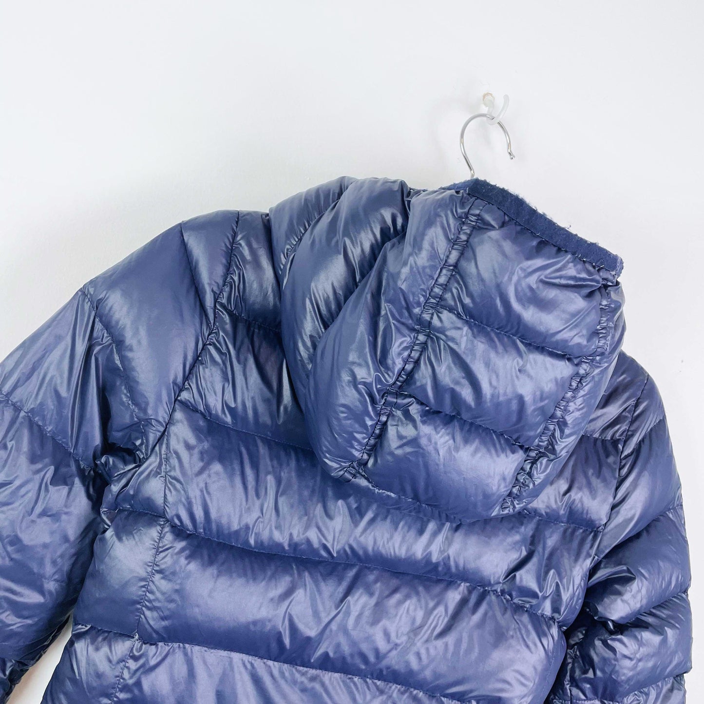 polo ralph lauren pony hooded down puffer coat - size M (8-10)