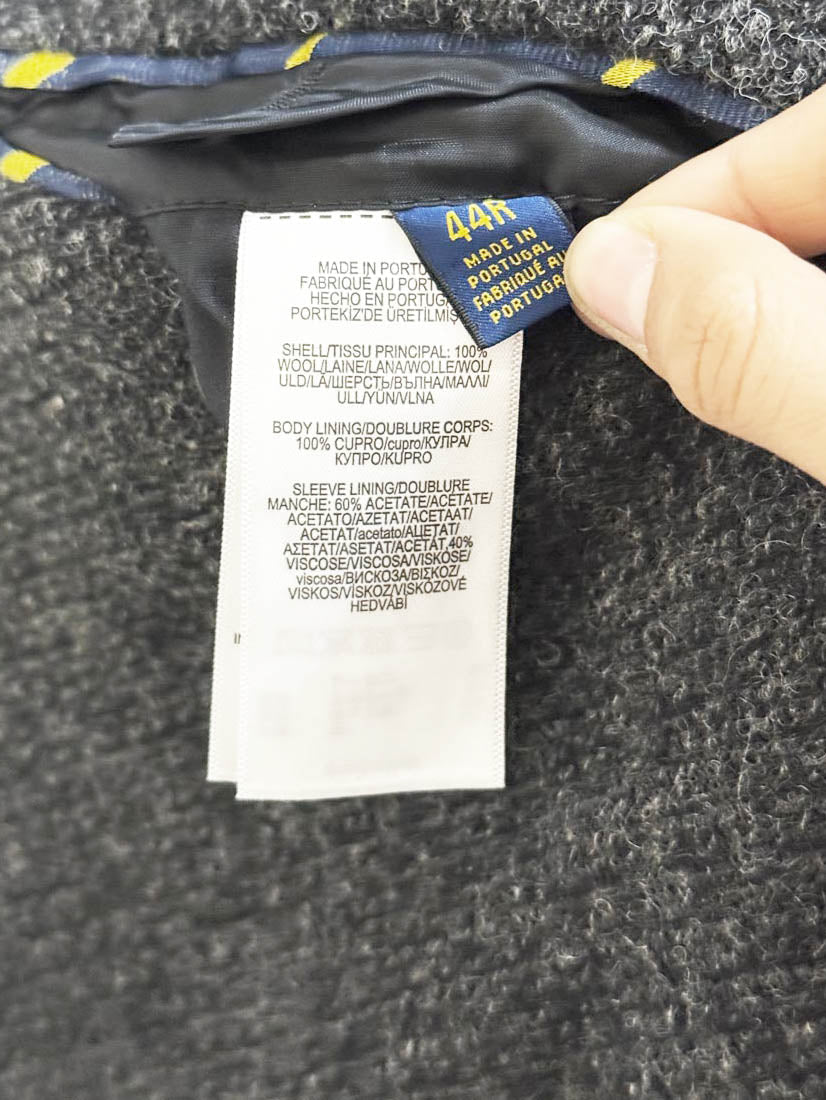 polo ralph lauren 100% wool blazer | made in Portugal - good market thrift store