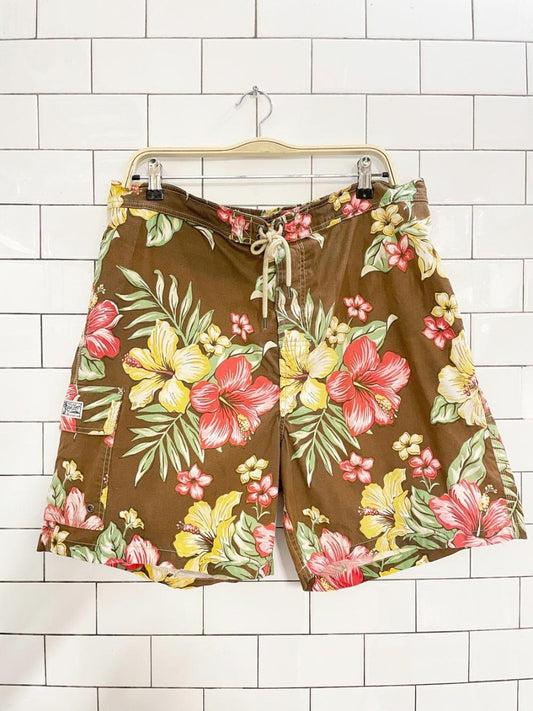 polo ralph lauren tropical swim shorts - good market thrift store