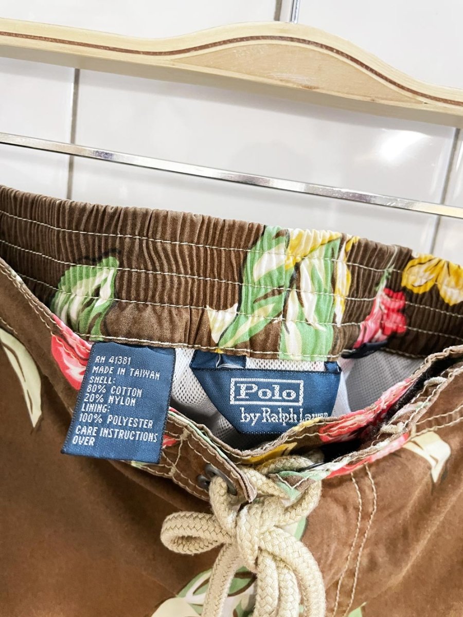 polo ralph lauren tropical swim shorts - good market thrift store