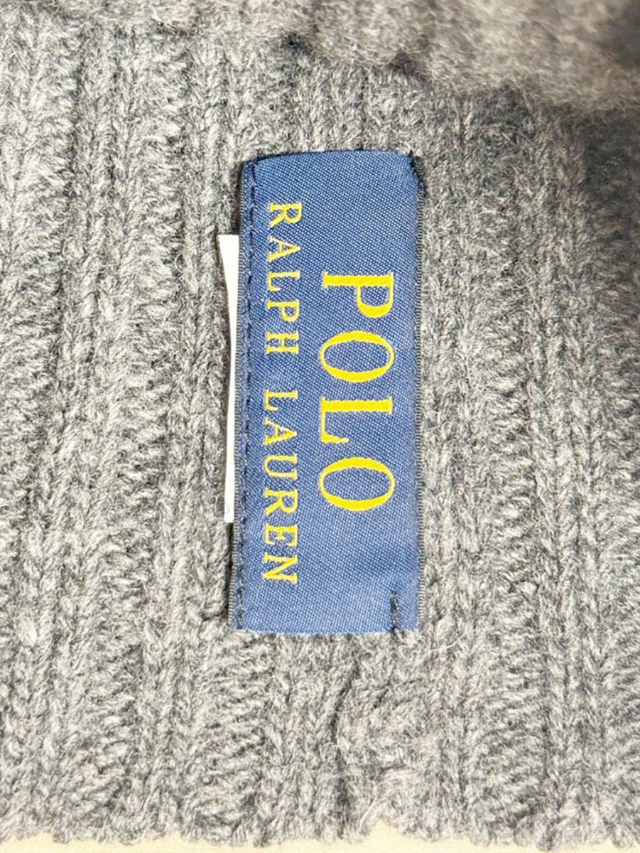polo ralph lauren wool ribbed beanie - good market thrift store