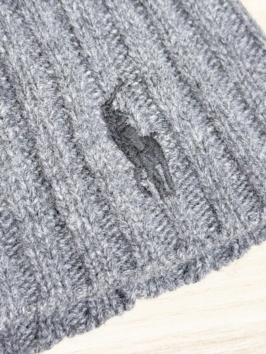 polo ralph lauren wool ribbed beanie - good market thrift store