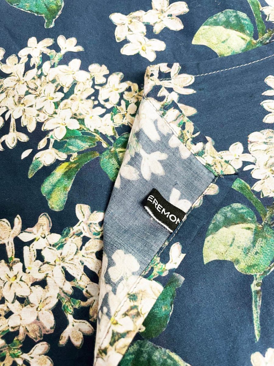 pomp & ceremony floral square scarf - good market thrift store