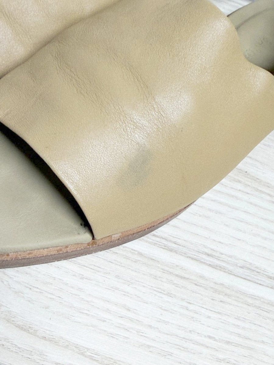 poppy barley leather slingback sandal | ethically made - good market thrift store