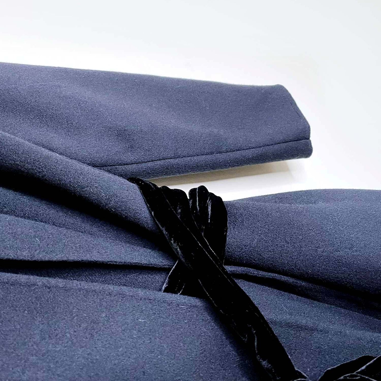 ports 1961 wool-cashmere wrap ballet jacket - size medium