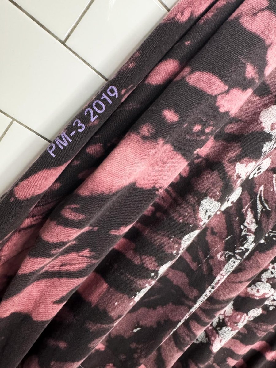 posty co. 2019 post malone tour tie dye long sleeve tee - good market thrift store