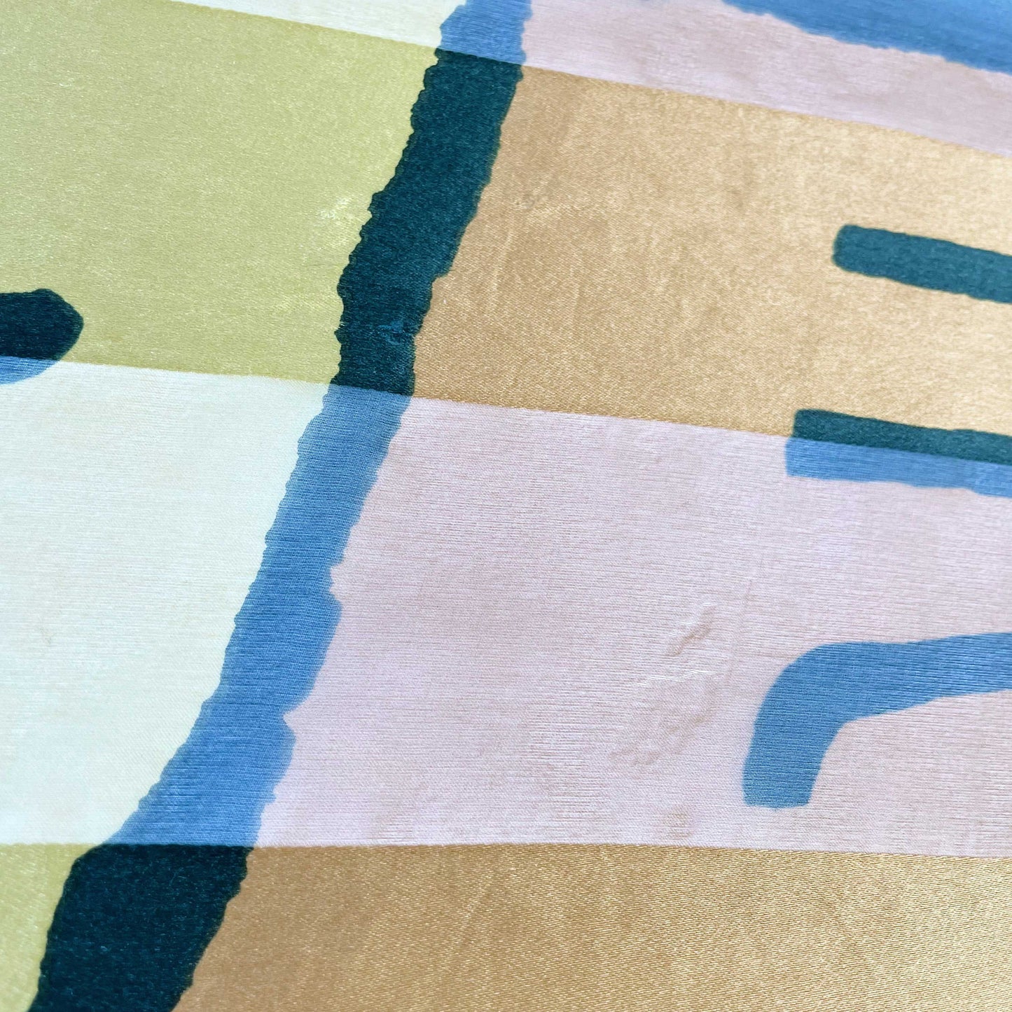 vintage paloma picasso hand-rolled silk scarf