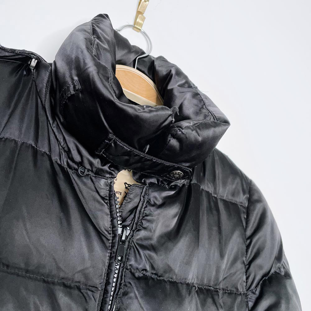 vintage 00s prada down puffer jacket