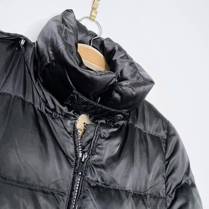 vintage 00s prada down puffer jacket