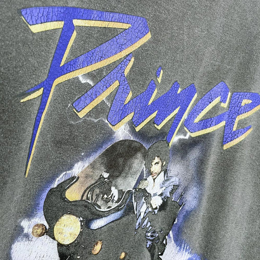 prince oversized faded graphic tee