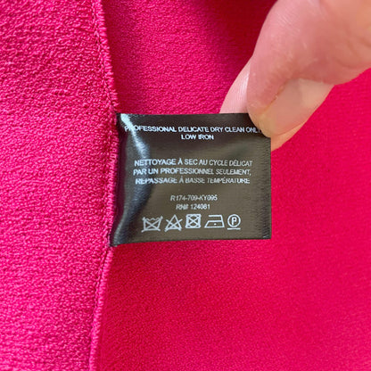 proenza schouler fluted one shoulder cut-out stretch knit midi dress